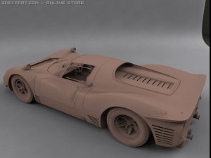 ferrari 330 p4 3D 模型