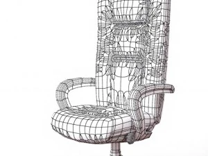 office chair leonardo from giroflex 3D Model