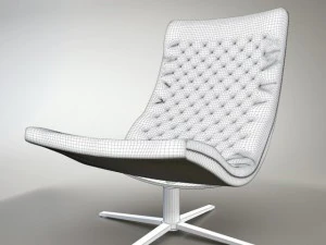 armchair from de sede 3D Model