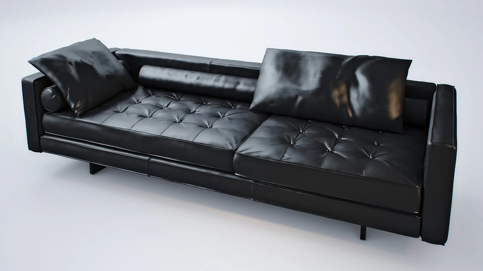 sofa plaza from swan 3D Model .c4d .max .obj .3ds .fbx .stl .blend