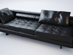 sofa plaza from swan 3D Model