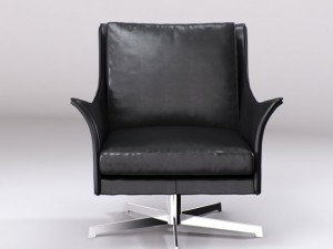 chair boss max for flexform Modelo 3D