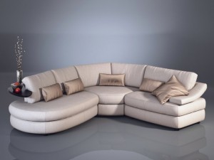 sofa havana from swan company Modello 3D