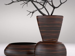 vaze and bowl Modelo 3D