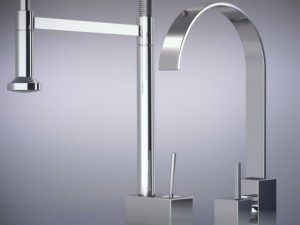 two mixers for kitchen 3D Model