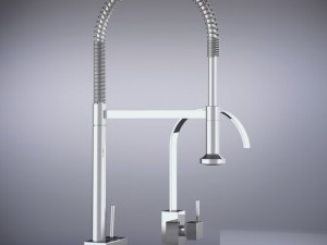 two mixers for kitchen 3D-Modell
