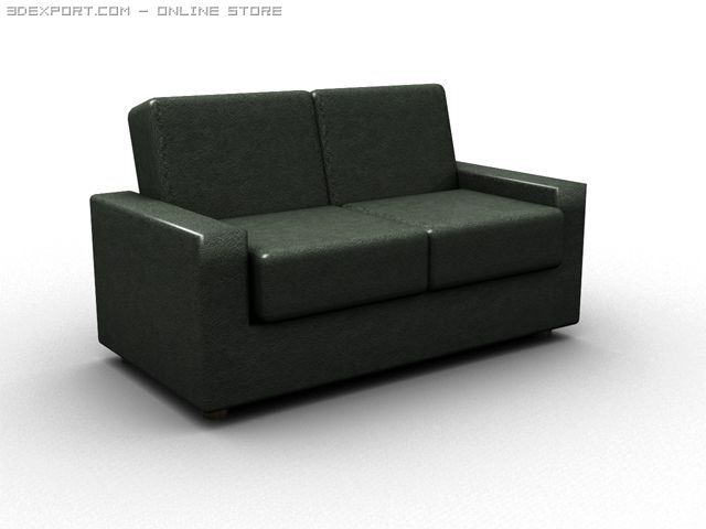 sofa 3D Model .c4d .max .obj .3ds .fbx .stl .blend 