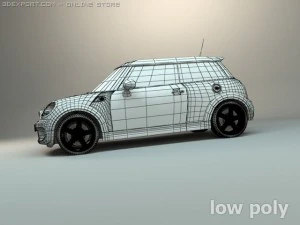 mini cooper s 3D Model