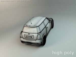 mini cooper s 3D Model