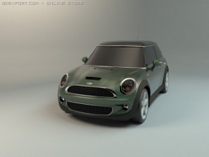 mini cooper s 3D Model