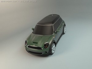 mini cooper s 3D Model