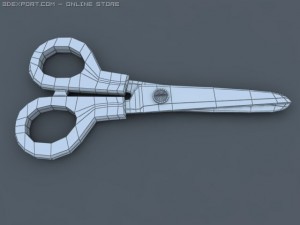 scissors Modello 3D