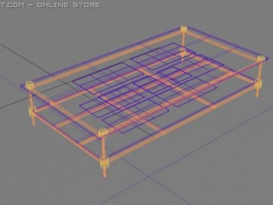 id50014 coffee table Modèle 3D