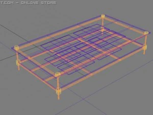 id50014 커피 테이블 3D 모델