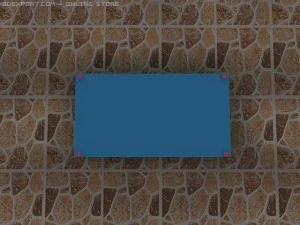 id50014 커피 테이블 3D 모델