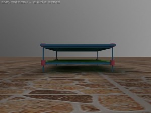 id50014 coffee table Modèle 3D