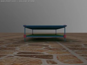 id50014 커피 테이블 3D 모델