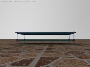 id50014 coffee table Modèle 3D