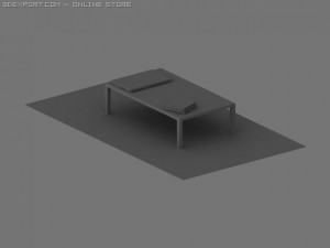 id50020 common living room  no mat 3D-Modell