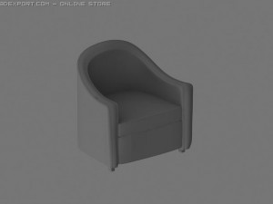 id50020 common living room  no mat 3D-Modell