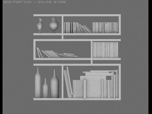 id50020 common living room  no mat 3D-Modell