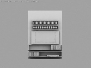 id50020 common living room  no mat 3D-Modell