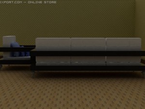 id50022 arm chair clown furniture sets 3D Model
