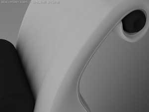 id50024 luxury white sofa 3D Model