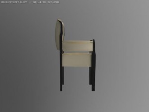 id50034 classic arm chair 3Dモデル