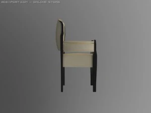 id50034 classic arm chair 3D Model