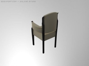 id50034 classic arm chair 3Dモデル