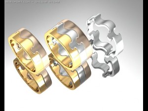 puzzle band 3D Model