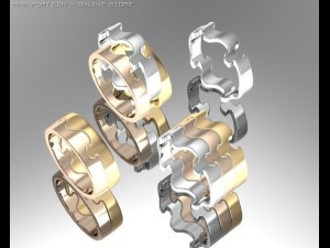 puzzle band 3D Modell