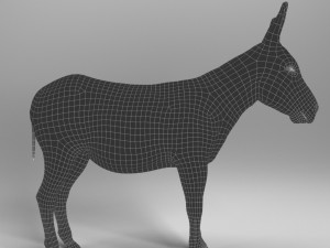 donkey 3D मॉडल