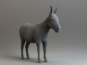 donkey 3D Model