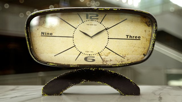 kare table clock cucina iron 45cm 3D Model .c4d .max .obj .3ds .fbx .stl .blend 