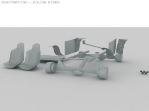 car parts 2 Modello 3D