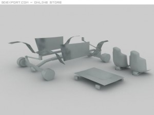 car parts 2 Modello 3D