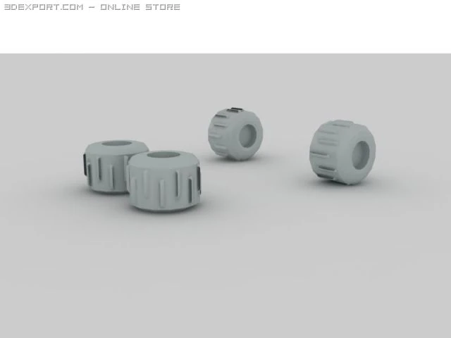 car parts 3 3D Model .c4d .max .obj .3ds .fbx .stl .blend 