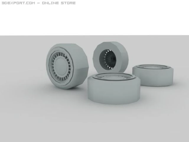 car parts 5 3D Model .c4d .max .obj .3ds .fbx .stl .blend 