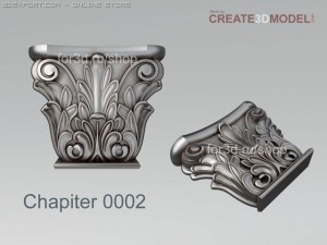 chapiter 3D Model