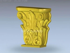 chapiter 3D Model