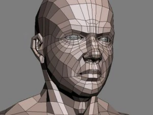 realistic male body 3D Model