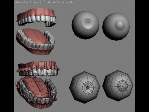 male bodybuilder 3Dモデル