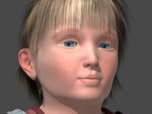 young boy 3D Model