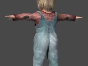 young boy 3D Model