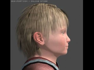 young boy 3D Model