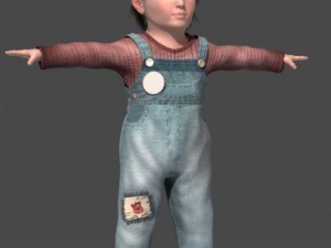 young boy 3D Модель