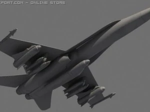 f18 airplane 3D Model