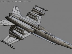 f18 airplane 3D Модель